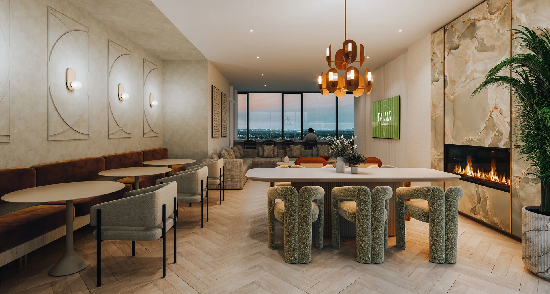 Un chalet urbain raffiné et convivial